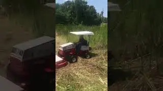 Ventrac demo with tough cut attachment. AMAZING!!!