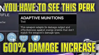 Adaptive Munitions is Actually Pretty Crazy | Witch Queen