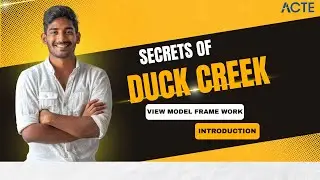 📌 Duck Creek Introduction & View Model Framework Explained | Beginner Guide