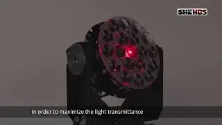 LED Moving Head 19x15W RGBW Wash/Zoom Stage Lights