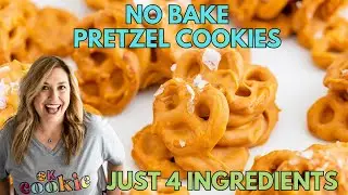 NO Bake Pretzel Cookies