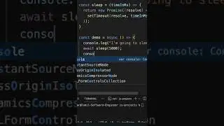 Implement Javascript sleep function in 1 minute #shorts #js #javascript