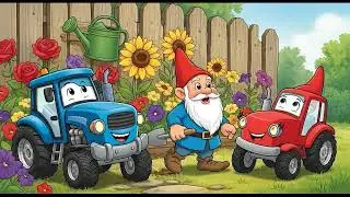 Toy Tractors Exploring the World  Heartwarming 2D Animated Story for Children