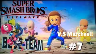Super Smash Bros. Ultimate: V.S Matches #7 (Team Poofesure W/Attack Focus Spirit Team)