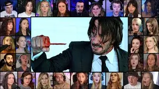 Pencil Kill - Subway Fight Scene  | John Wick: Chapter 2 (2017) * Reaction Mashup