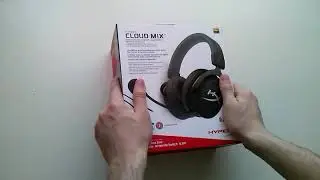 Наушники HyperX Cloud MIX распаковка, комплектация.