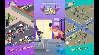 Gym Tycoon - Idle Workout Club, Fitness Simulator - Gameplay - Android / Casual / Mobile