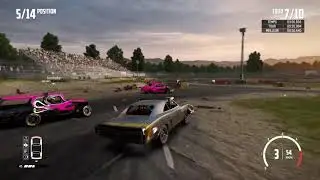 Wreckfest multiplayer PS4 Bonebraker feat Yoshey66's crew