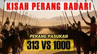 KISAH PERANG BADAR 313 VS 1000 PASUKAN KAFIR QURAISY‼️