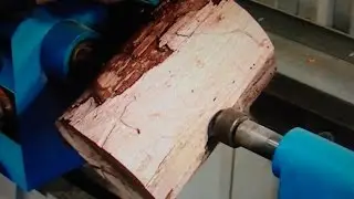 52 Wood-turning a spalted timber bowl  Art D&eacute;cor
