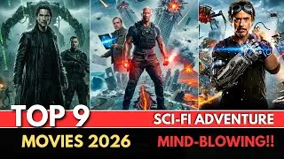 Top 9 Best Sci-fi Movies in Hindi 2026 | Best Sci-Fi Movies of 2026 in Hindi | New Sci-Fi Movies