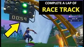 Complete a lap of a race track (Fortnite Season 10 Week 8 Storm Racers challenges Guide)