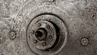 Turkish Warrior Shield with the Kayı Tamgha &ndash; Kayı Damgalı T&uuml;rk Savaş Kalkanı