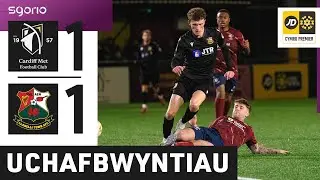 Uchafbwyntiau | Highlights: Met Caerdydd 1-1 Llanelli | Cymru Premier JD