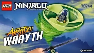 LEGO Ninjago Airjitzu Wrayth Flyer 70744 - Лего Ниндзяго Флайер Аэроджитцу Рейта