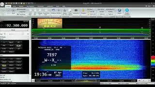 WPWX-FM --  92.3 MHz -- Hammond, IL -- April 7, 2023 1936 utc