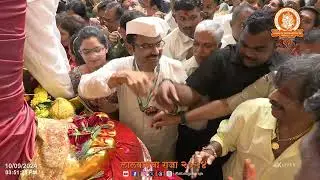 Shri. B Venkatesh Rao joint Managing Director, Venkys Group at lalbaugcha raja 10.09.2024