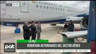Ministro de obras posesiona nuevas autoridades en entidades aeron&aacute;uticas