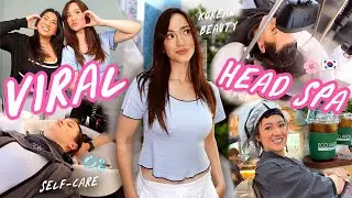Alisha Tries Viral Korean Beauty Trends: 18 Step Head Scalp Spa!!