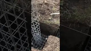 Begini, , penampakan penulangan pondasi cakar ayam