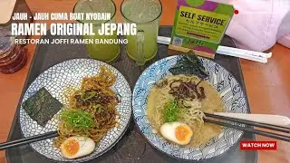 Resto Ramen viral di bandung resto Ramen original joffi ramen #kuliner bandung #ramen viral bandung 