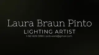 Lighting Artist Demo Reel