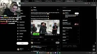 Adin Ross talks about the time xQc gave him a Watch but then asked for it back