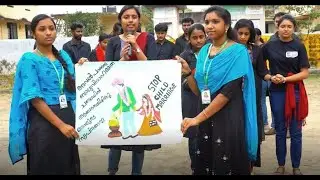 A street play against Child Marriage by MSW students