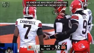 Isodszn reacts to 13:22Cleveland Browns vs. Cincinnati Bengals Game Highlights | NFL 2025 Week 18