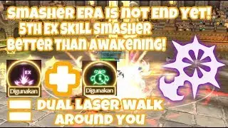 Laser Fracture Ex Skill - Smasher Lvl 80 Build Skill DNM Sea Ladder (PVP) Gameplay 2300+