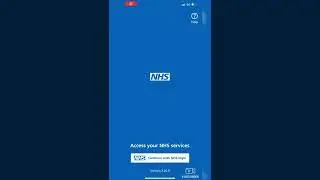NHS App download and install on iPhone