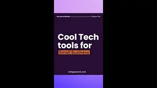 Top 4 Tech Tools Every Small Business Needs! #ellingtontech #slack #shorts