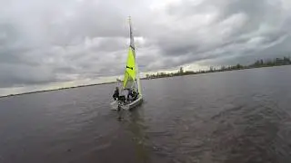 Rs Feva Sailing rolltack! 5kts Sneek