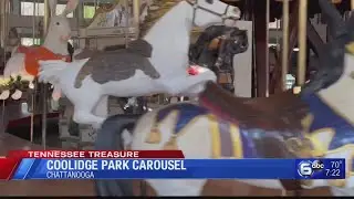 Coolidge Park Carousel in Chattanooga