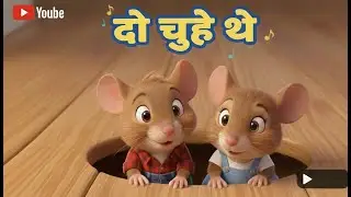Do Chuहे थे | Hindi Rhymes for Kids | बच्चों की मज़ेदार कविता | Kids Rhyme Hindi