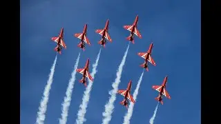 VIDEO: Red Arrows inspire picture perfect Ross-shire sharp-shooters
