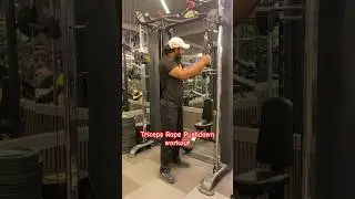 Triceps long head  exercise #youtubeshort #trendingshort #tricepsworkout #fitnesstraining #gym