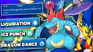 DRAGON DANCE FERALIGATR Deletes Pok&eacute;mon in Regulation F