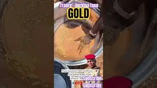 just wait 😎 Traore gold revolution,Burkina Faso gold news #shorts #facts #viral
