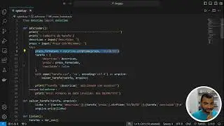 Primeiro Projeto do Zero em Python   SG Task - Refatorando Parte 1