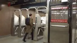 NYC Subway Last Look: One Liberty Plaza Entrance At Cortlandt Street BMT