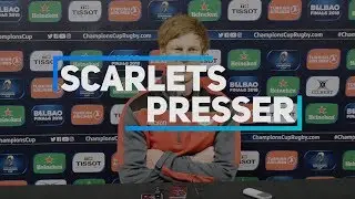 Welsh language: Rhys Patchell of Scarlets talks ahead of Euro Champions Cup match against Bath