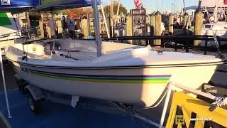 2016 American 14.6 Sailing Boat - Walkaround - 2015 Annapolis Sail Boat Show
