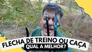 Testando ponta de flecha para ca&ccedil;a