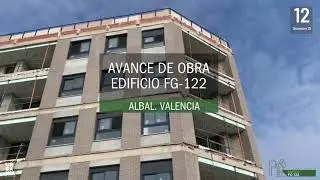 Avance de obra Edificio F-122 en Albal, Valencia.