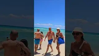 Hotel Riu Playacar beach Playa del Carmen Mexico tropical Caribbean Sea life #travel #relax #explore