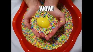 Surprise Animals and Eggs in Unicorn Foam Beads | Make it Fun!