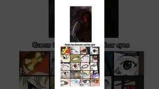 only real Naruto viewers Guess the character and har eyes#naruto #animeedit #anime #shorts
