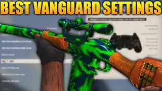 the *BEST* SNIPER Settings on VANGUARD.. (Sensitivity, Controller, Audio, FOV, etc.)