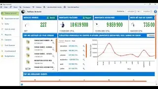 Gestion de stock, vente, commerce, approvisionnement | Pr&eacute;sentation Application d&eacute;velopp&eacute; en WinDev